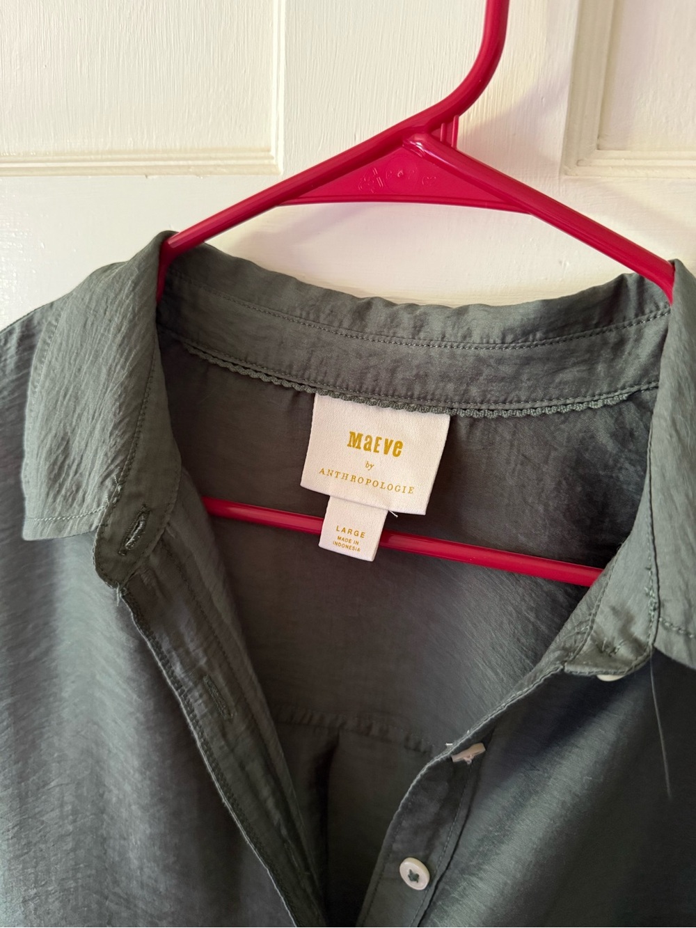 The Bennett Button Down Shirt by MAEVE Anthropologie: Sheer Edition - Picture 12 of 16